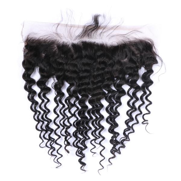 Elegant-wig Indian Remy Hair Bleached Knots Loose Wave Full Lace Frontal In Stock