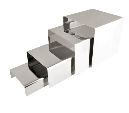 White Stainless steel buffet display stand SHKT-7022,metal buffet