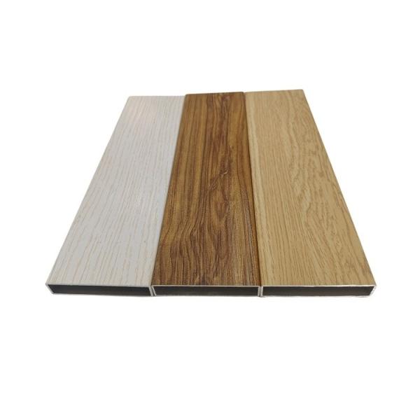 0.3mm Above Thickness Wooden Grain Aluminium Extrusion Profile for Windows and Doors