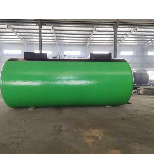 Dupla camada industrial de aço do tanque de armazenamento 30000-50000L do fuel-óleo da fibra de vidro