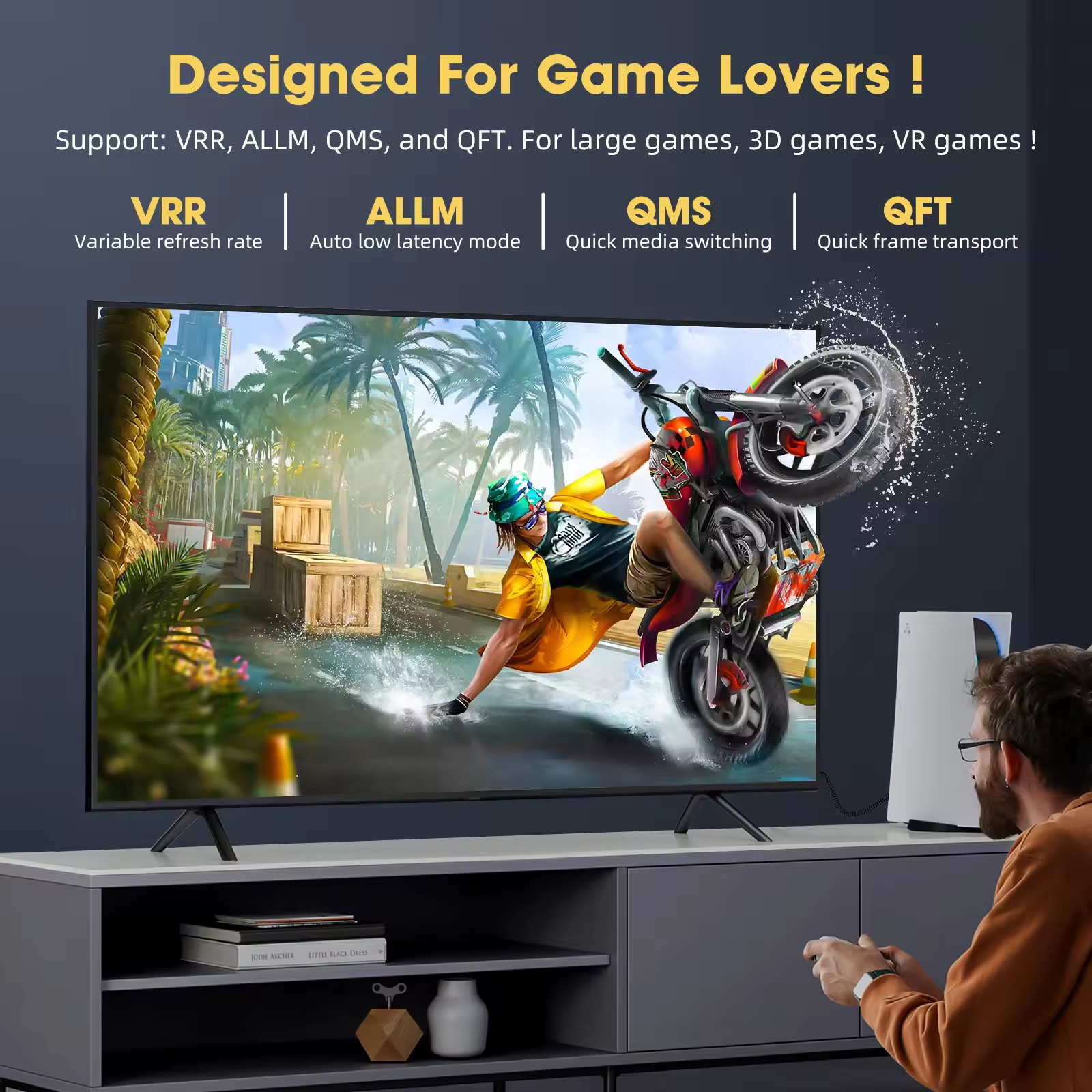 OEM HDMI 2.1 TO HDMI кабель 60HZ 8K с высокой пропускной способностью