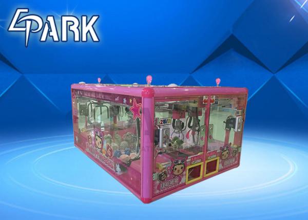 Claw Crane Toy Vending Machine For 4 Players Multi-Language Support
