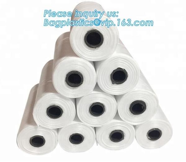 LED Flashlight Dog Waste Bag Dispenser Holder with Pet Waste Bag Poop Roll Bags, BPI ASTM D6400 EN13432 Approval Customi
