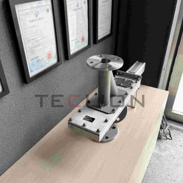 Valve directionnelle à plaque d'orifice pour le transport de matériaux en nylon