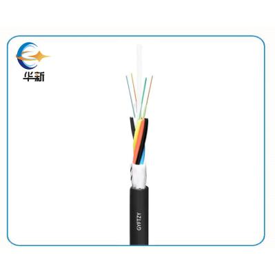 Non Armored Stranded Outdoor Fiber Optic Cable Loose Tube Flame Retardant FRP Gyftzy