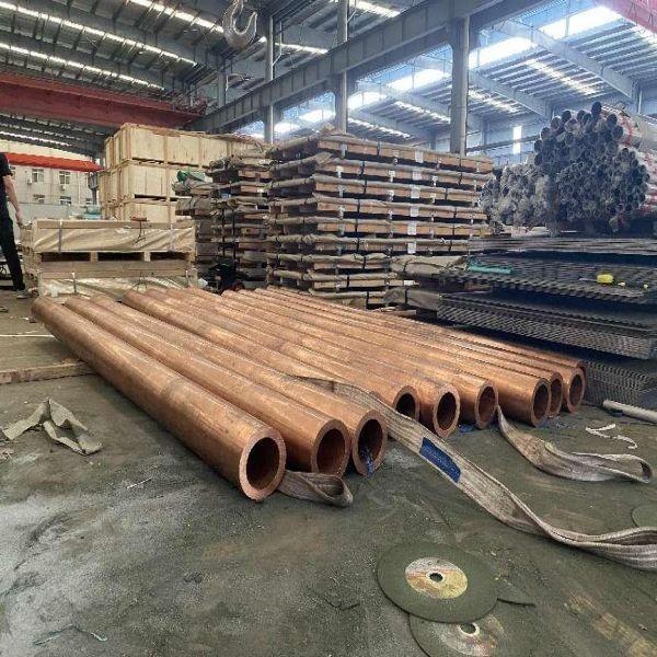 C1100 Straight Copper Tubes 35mm 42mm Oxygen Copper Water Pipe