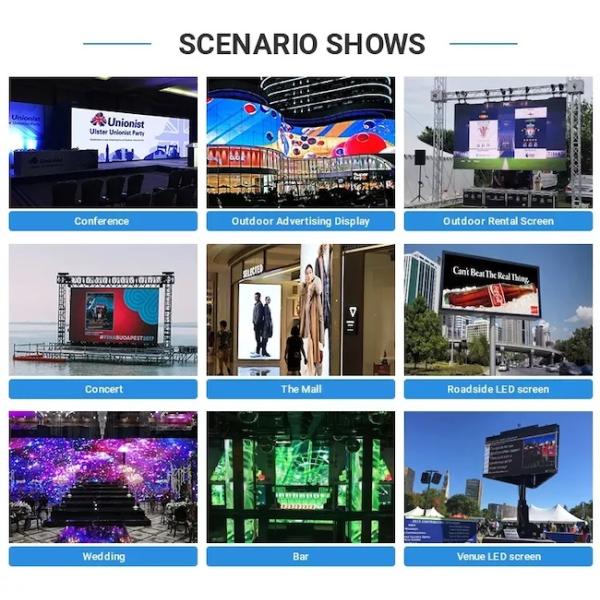 Наголый глаз 3D P4 светодиодный дисплей для рекламы наружной коммерческой