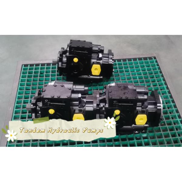 highland tandem hydraulic pump 90Ml/R Tandem Hydraulic Pumps Harvesting Machinery Hydrostatic Pump