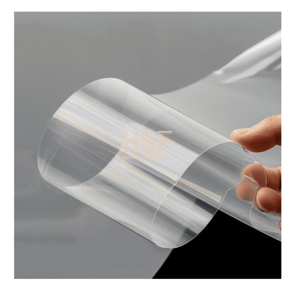 23 мкм прозрачная пленка с односторонним силиконовым покрытием из ПЭТ, предназначенная для ленты и широкого спектра применений для защиты поверхностей