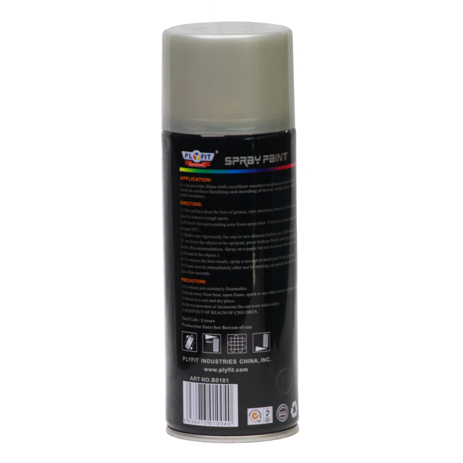 Tinplate EN71 TUV 400ml может краска для пульверизатора LPG Resine акриловая