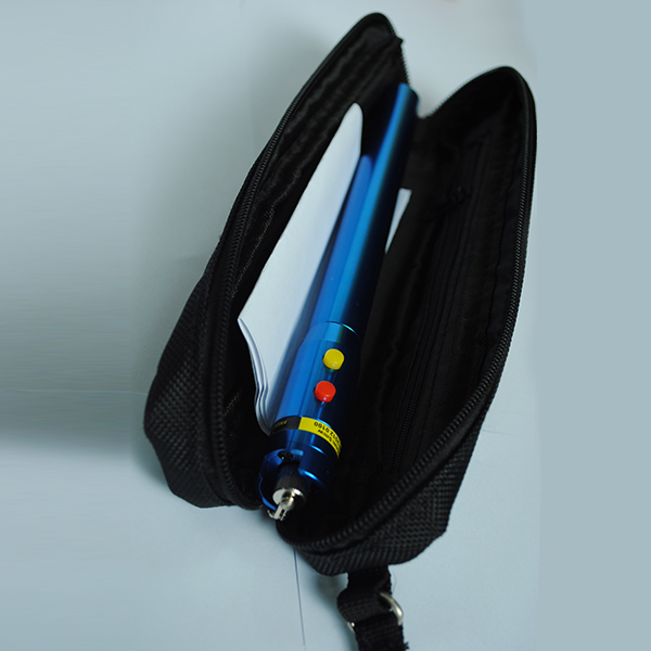 Portable 30km fiber optic pen type laser 650nm fiber optic fault locator