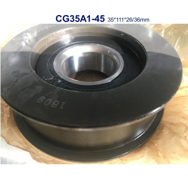 Фланцевые шаровые подшипники 35x111x26/36 мм для автопогрузчика CG35A1-45