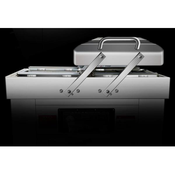 Industrial Chicken Double Vacuum Chamber Sealer for Bags Packaging 10mm Sealing Width