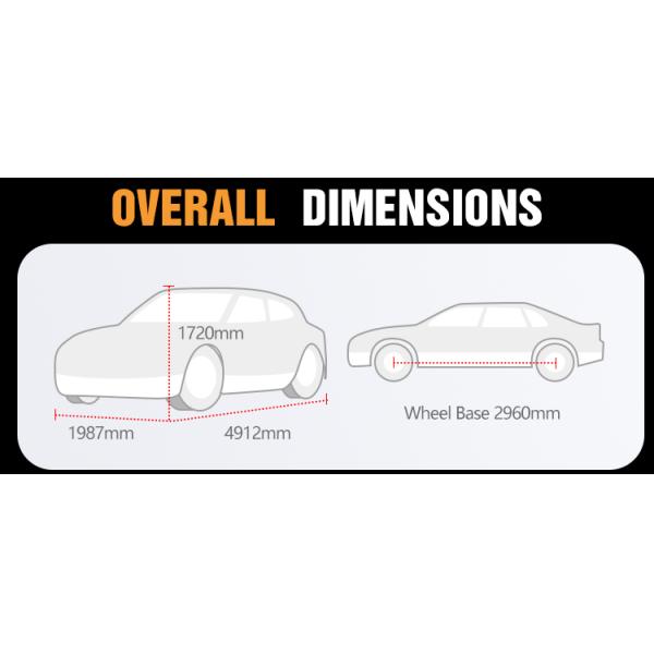 Electric High Speed EV Cargo Vehicle 2023 Model 485KM 255/50 R20 with Single-Speed Transmission and 4912*1987*1720 Size