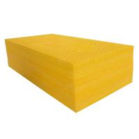 La fibre de verre moulée de Frp a renforcé la grille en plastique pour le plancher de station de lavage