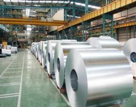 SPCC Bright Silver Galvalume Steel Coil For Construction Materials