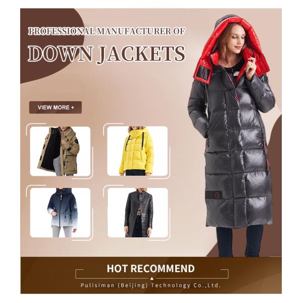 The Fine Quality FODARLLOY F23120 Ladies Warm Hooded Cotton-padded Clothes Women Slim Long Winter Jackets Women Coats