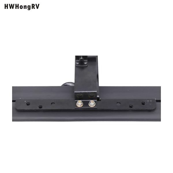 Motorhome rear seat inlaid  floor slider track runner van recessed seat floor rail double lock car seat sliding with 100cm