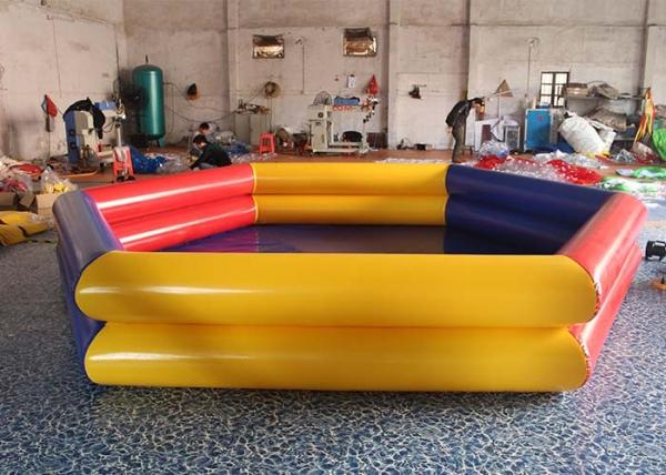 Durable Small Inflatable Deep Pool 0.9mm PVC Tarpaulin Easy To Clean