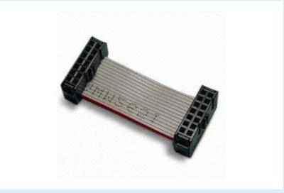 2 - 20 Poles IDC Wire Electrical Cable Assembly , 2.54mm Pitch Ribbon Cable Assembly