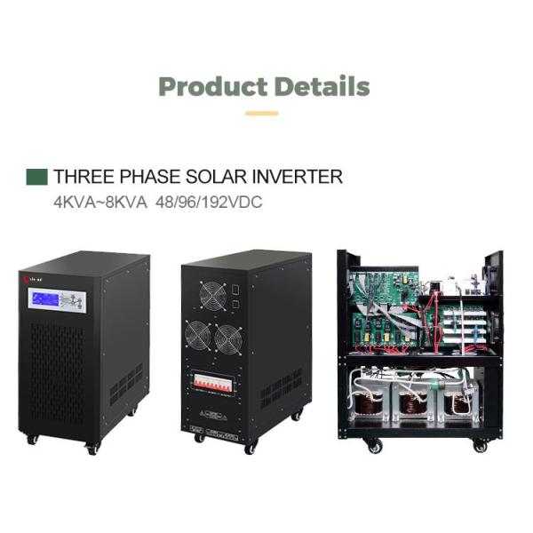 HDSX 3 Phase Hybrid Solar Inverter 3Kw 5Kw 6Kw 10Kw 25Kw 50 Kw 100 Kw