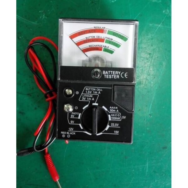 2V 3V Dry Battery Load Tester Battery Car