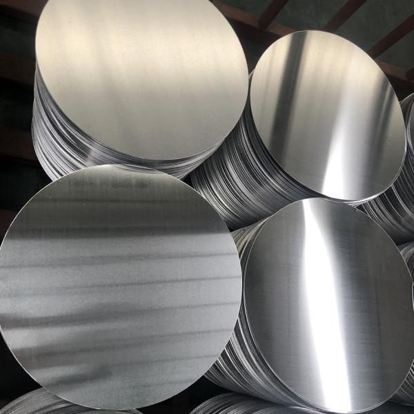 Alloy  3004 1100 Aluminum Round Plate 0.35-3mm For Road Warning Signs
