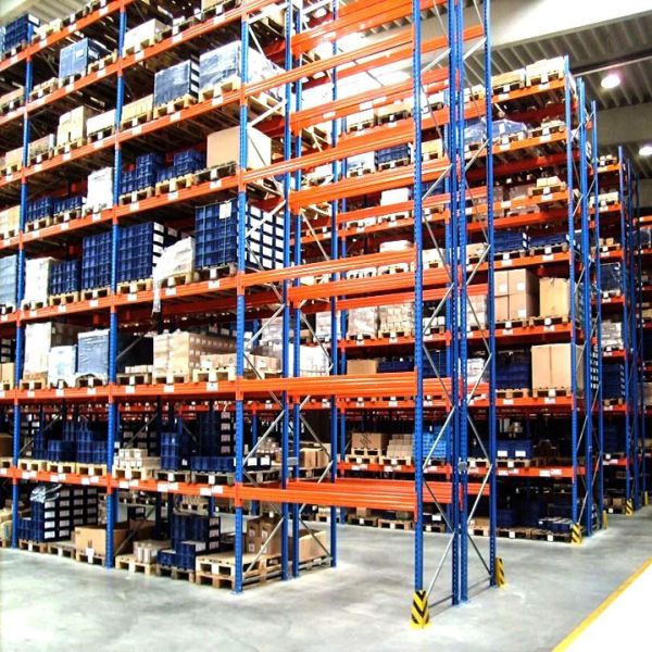 Selective Pallet Rack Industrial Rack Factory Direct Galvanized Steel Storage Shelving 2500kg Capacity Cold Storage