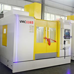 Máquina de trituração horizontal VMC1165 do vertical do CNC de 5 linhas centrais