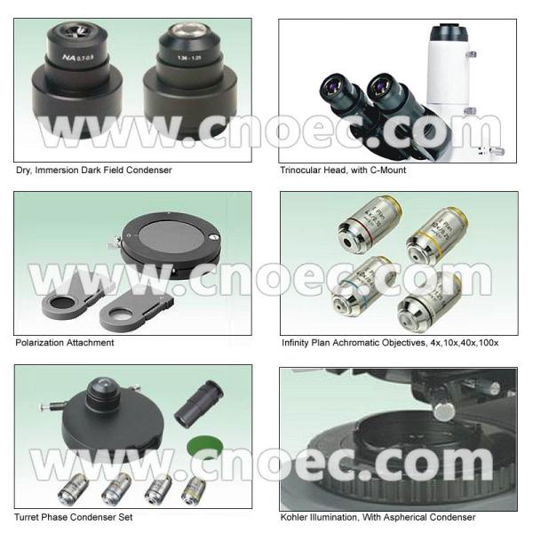 Home LED Compound Optical Microscope Polarized Light Microscope A12.1018