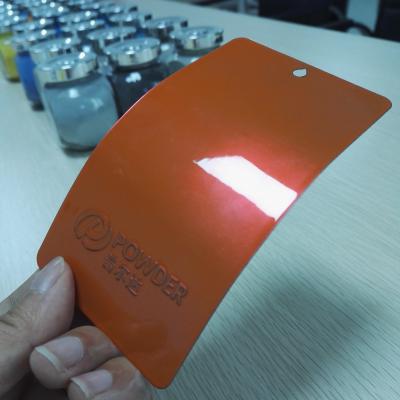 High Stability Candy Orange Powder Coat With Excellent Smooth Glossy