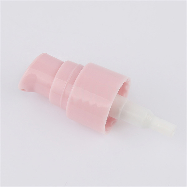 Подгонянный пинк 18 400 замка косметического пластикового насоса обработки правый