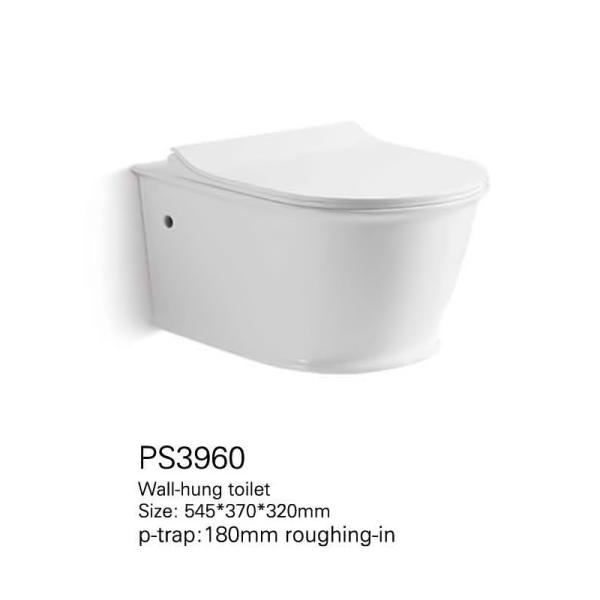 Rimless цельной установленная стеной чистка анти- царапины туалета легкая