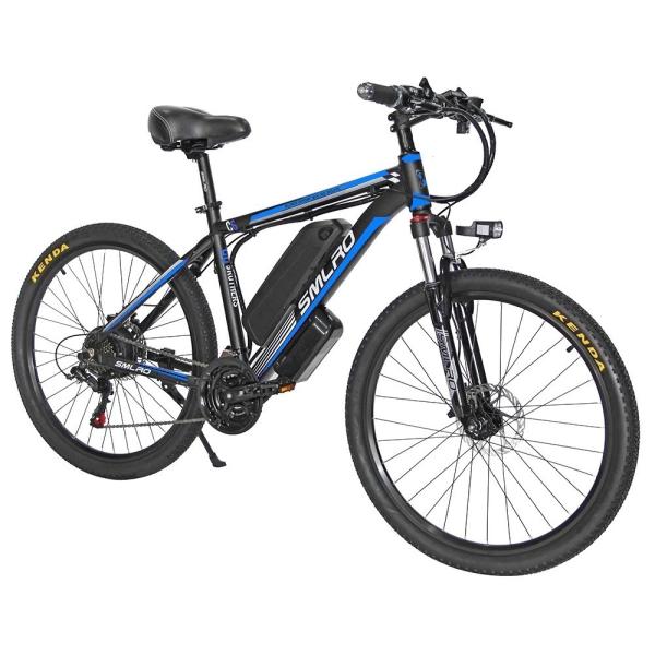 Battery Operated  Smlro Electric Bike 1000w 31MPH Max Speed With Rear Hub Motor