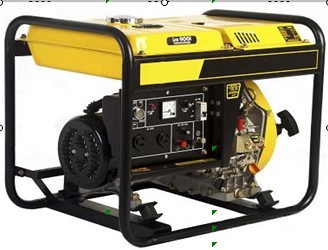50Hz 7.5kva Silent Open Portable Diesel Generator 8.25kva Air Cooled Single Phase