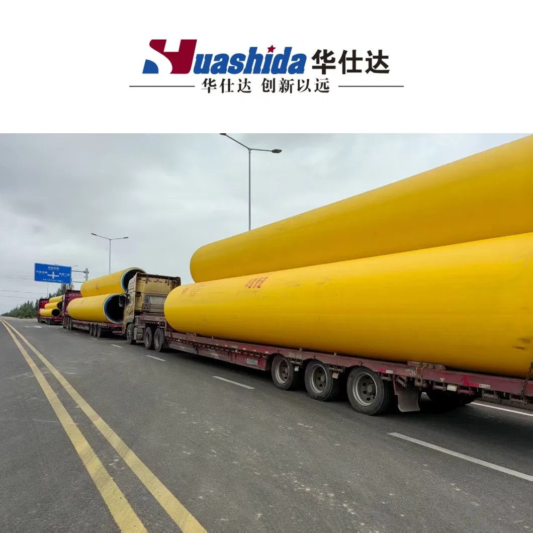Pre-Insulated Pipe Production Line with HDPE Jacket Pipe Extruder for PU Foam Insulated Pipes Dia.110-2200mm Featuring Single-screw Extruder and Vacuum Calibration