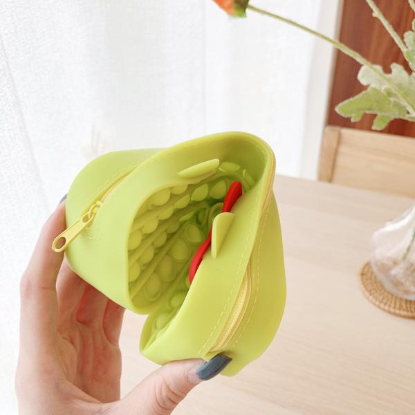 OEM/ODM Cute Cat Zipper Pencil Case 19*7*4.5cm Popper Toy Pencil Box with Bubble Design