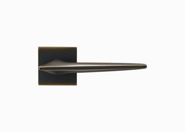 Rust Resistant Door Handle Lock Sets , OEM Brass Bathroom Door Handles