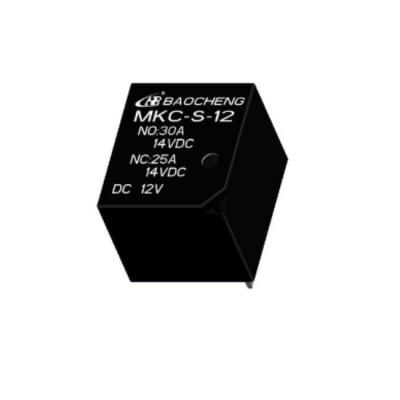 PCB Mount Sealed Universal Automotive Relay EV Charging 12V 30A SPDT Relay