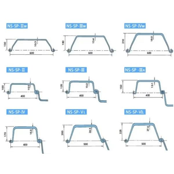 Горяче прокатаная стальная плитка с подпорной стеной 400x100x10,5 мм