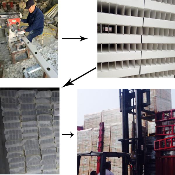 Настройка гидропонной трубы из ПВХ НФТ для посадки воды в круглом прямоугольном виде