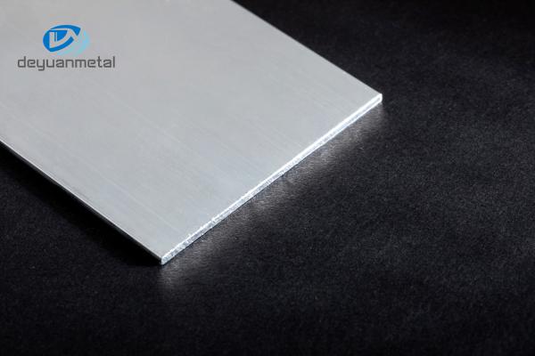 T5 Polished Aluminum Flat Bar , 6060 Aluminium Flat Door Bar Threshold Strips