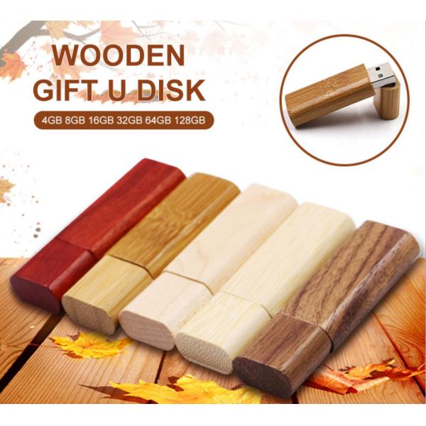 Speed U-Disk 8GB 16GB Memory Stick USB 2.0 Custom Logo Wooden USB Pen Drive Flashdrive for Data Storage Solutions