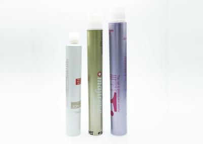 Color Dyeing Cream Squeeze Tube Packaging , 30-100ML Aluminium Cosmetic Packaging