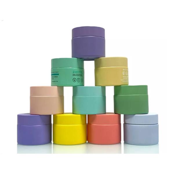 30g 50g Pink Opal Glass Skincare Jars