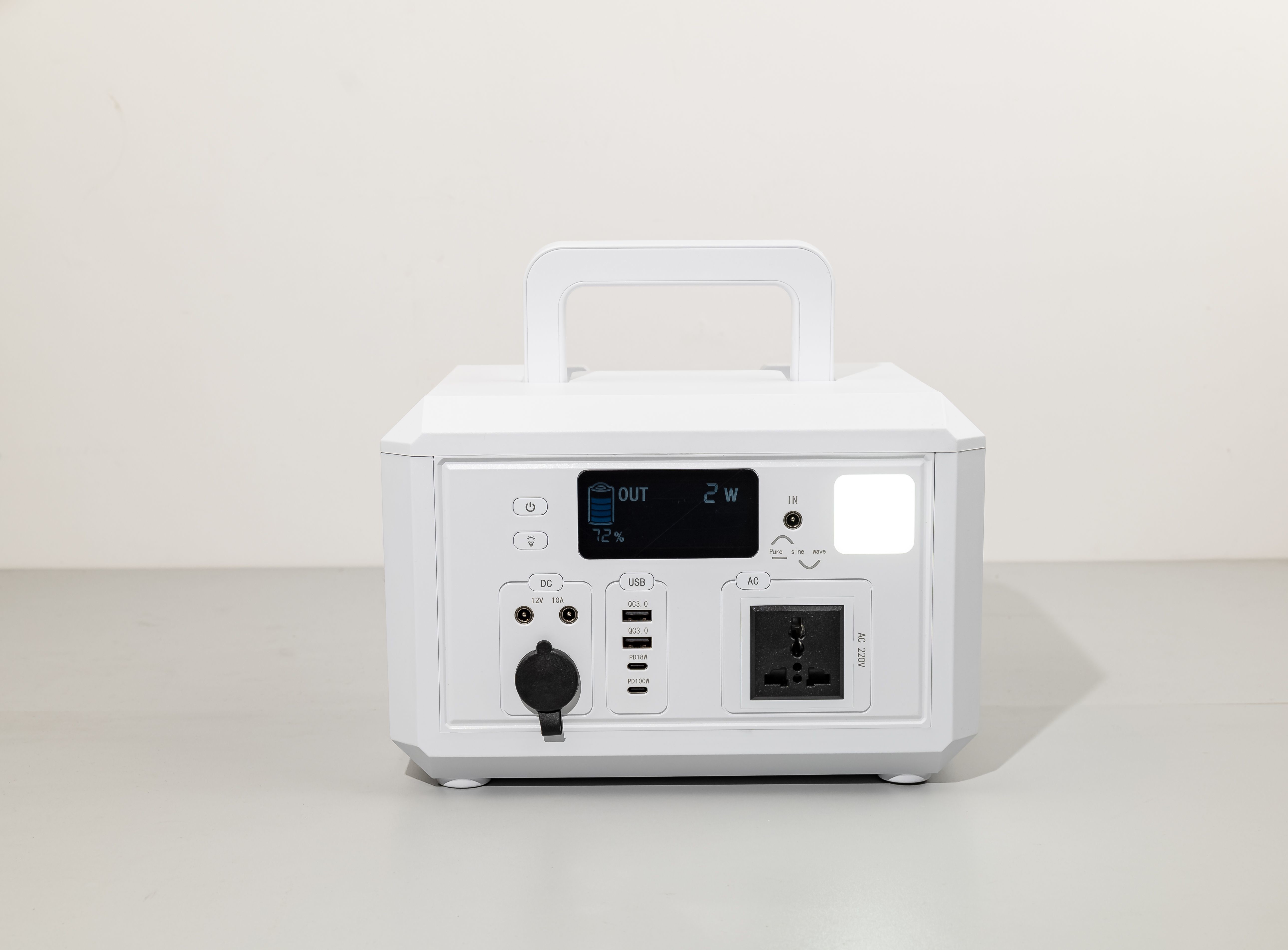 Замена анкера зарядка 576WH LifePO4 батарея Кампинговая электростанция с огнеупорным материалом аккумуляторный пакет
