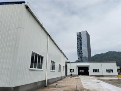 Armazém pré-fabricado da construção da construção de aço para sísmico do canteiro de obras anti
