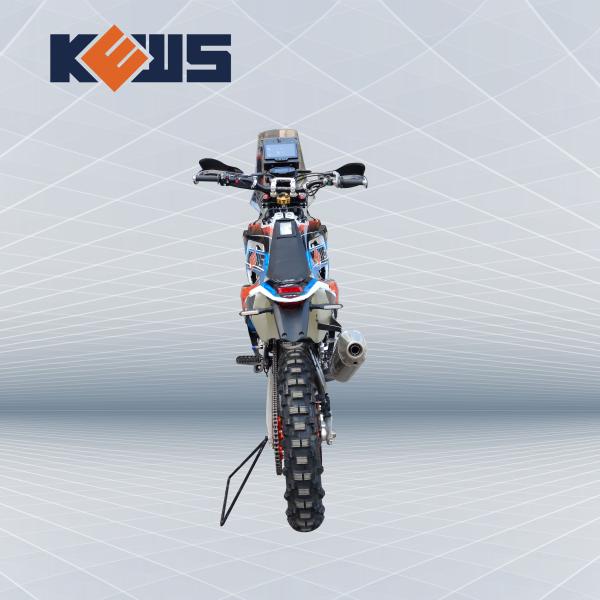 450CC Dual Sport Motorcycles Rally Motorcycles 38kw Power Engine With Both Carburetor And Efi Two Options