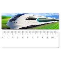 material Lenticular de alta velocidade do ANIMAL DE ESTIMAÇÃO da régua do trem 3D de 5.4x31cm para o estudante Stationery
