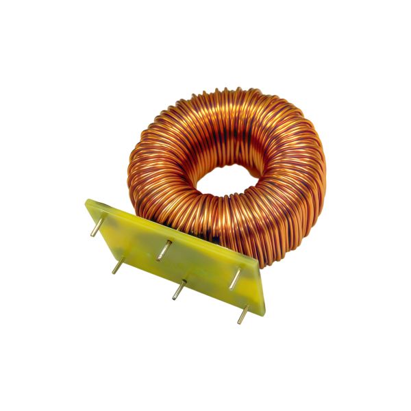T157040 Magnetic Loop Inductor with Iron Silicon Aluminum Ferrite Core for High-current Capability and Soft Saturation